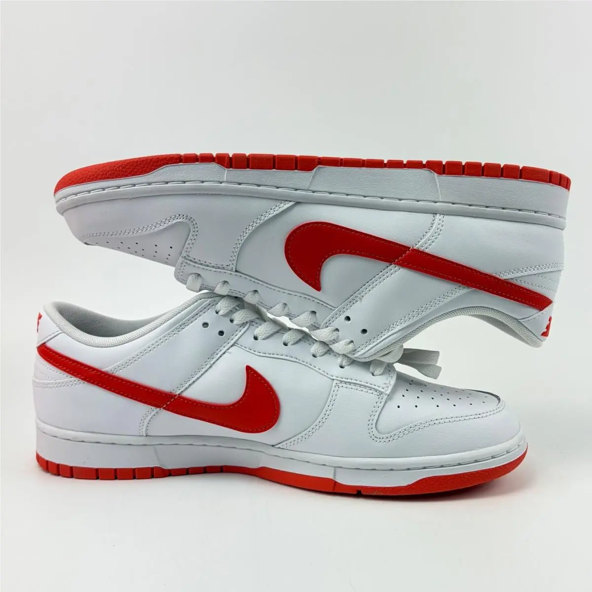 Nike shoes - Nike Dunk Low White University Red DD1391-103 - White 6
