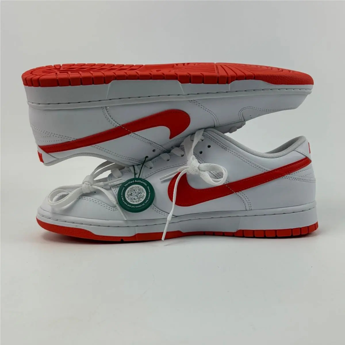 Nike shoes - Nike Dunk Low White University Red DD1391-103 - White 7