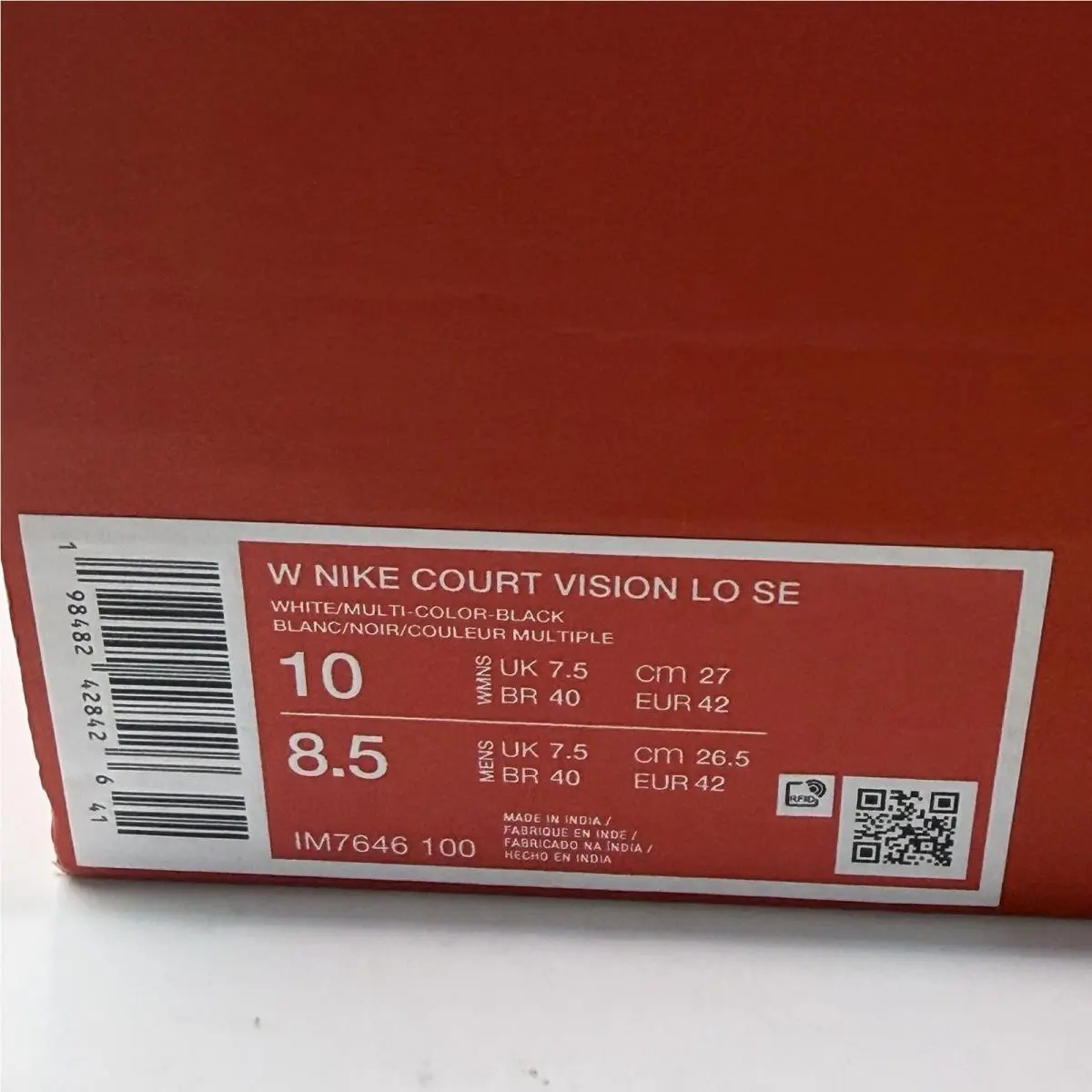 Nike shoes - Nike Court Vision - Court Vision - IM7646-100 - White 11