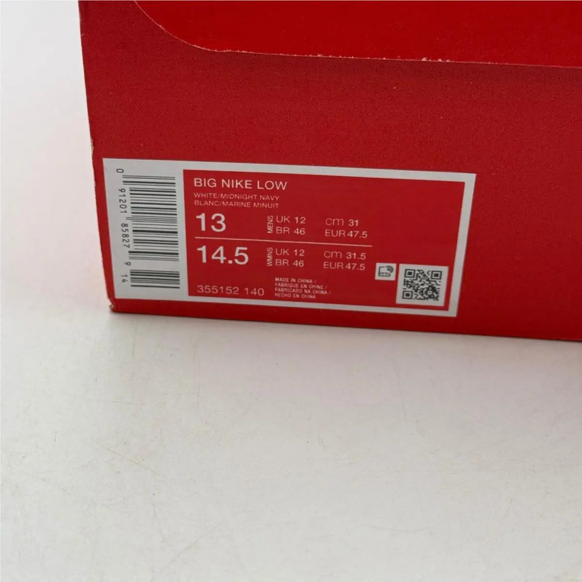 Nike shoes - Nike Big Nike Low - Big Low - White 5