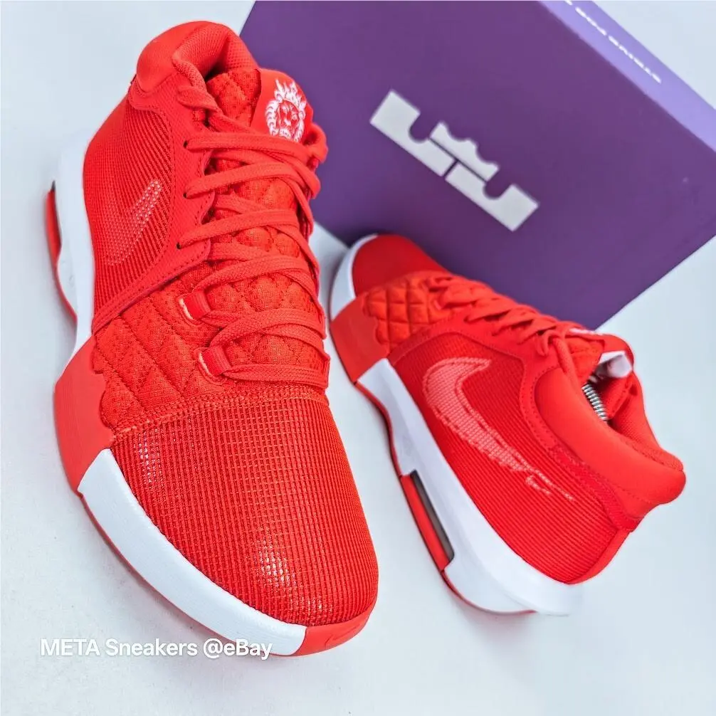 Nike shoes - Nike Air LeBron - Air LeBron - FB9944-800 - Orange 3