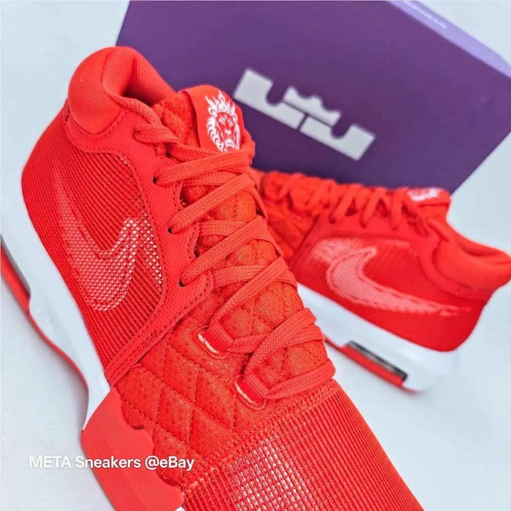 Nike shoes - Nike Air LeBron - Air LeBron - FB9944-800 - Orange 4