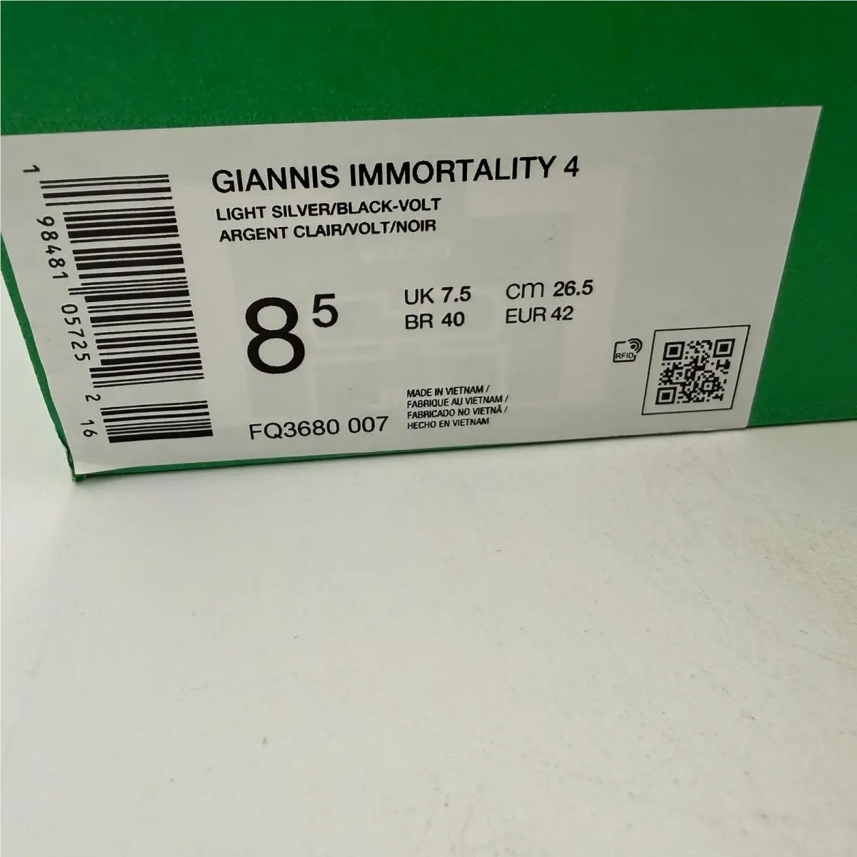 Nike shoes - Giannis Immortality 4 - Giannis Immortality - Silver 0