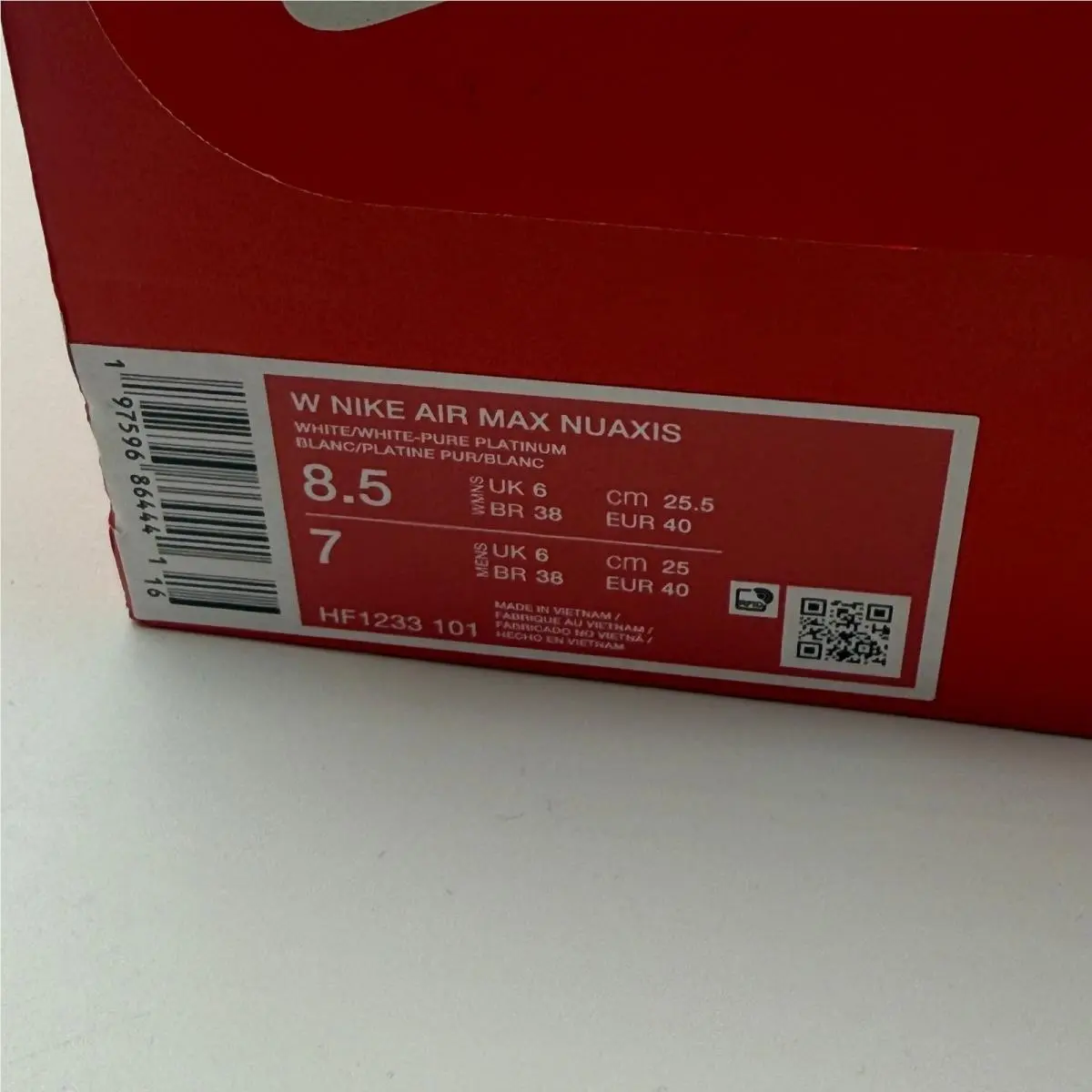Nike shoes - Nike Air Max Nuaxis - Air Max Nuaxis - White 4