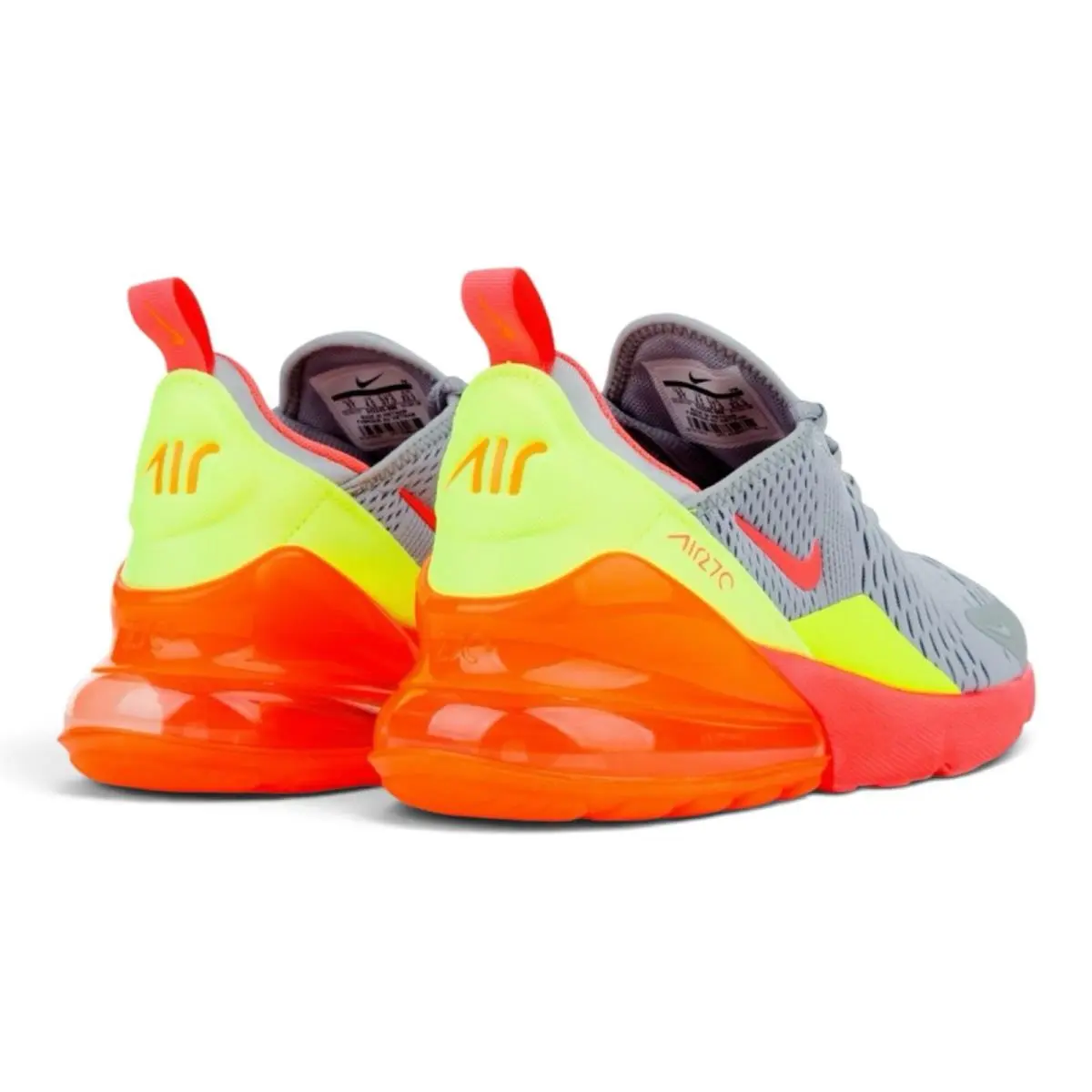 Nike shoes - Nike Air Max 270 - Air Max - 943345-006 - Wolf Gray Hot Punch 3
