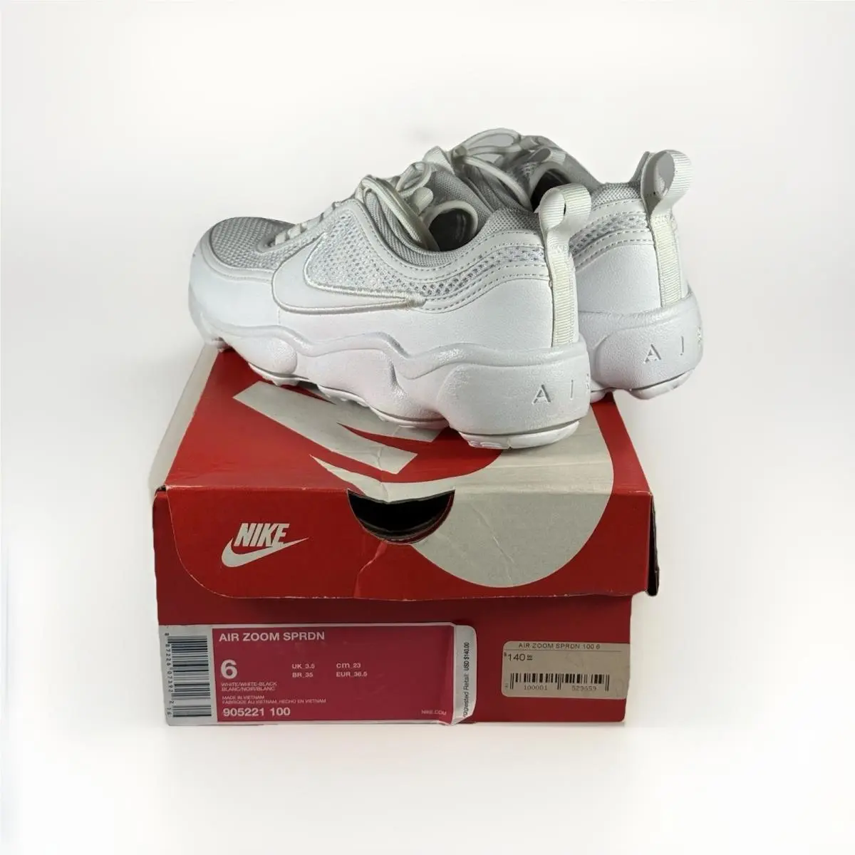 Nike shoes - Nike Air Zoom Spiridon - Air Zoom Spiridon - 905221-100 - White 4