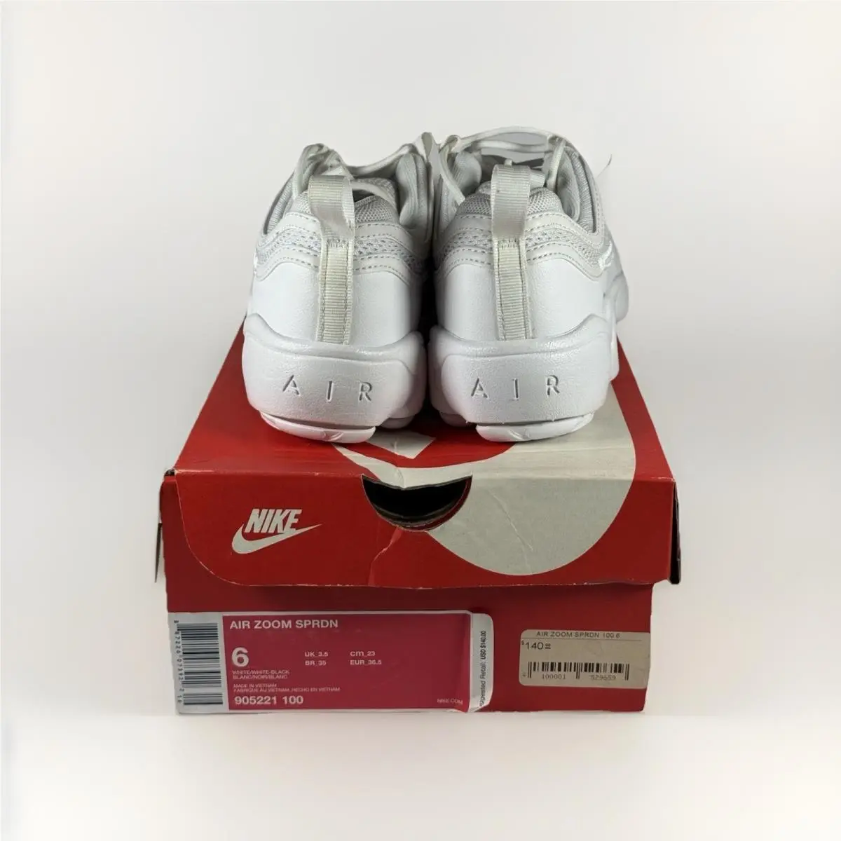 Nike shoes - Nike Air Zoom Spiridon - Air Zoom Spiridon - 905221-100 - White 5