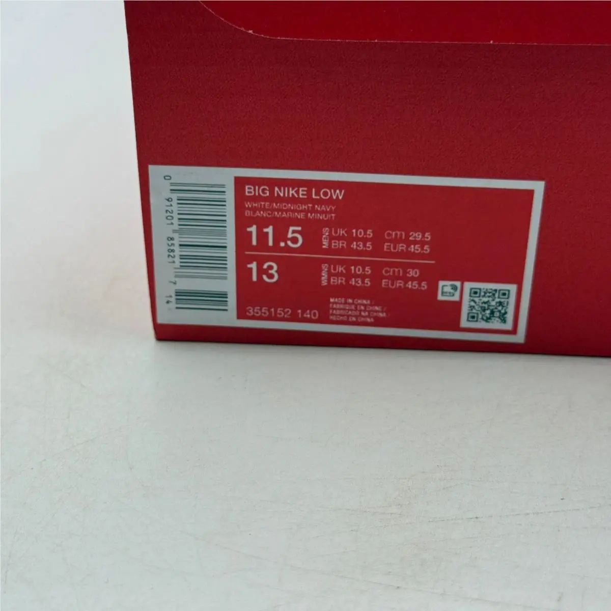 Nike shoes - Big Nike Low - Big Low - White 5