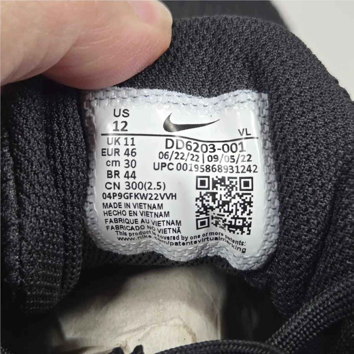 Nike shoes - Nike Air Winflo 9 - Air Winflo - DD6203-001 - Black 4