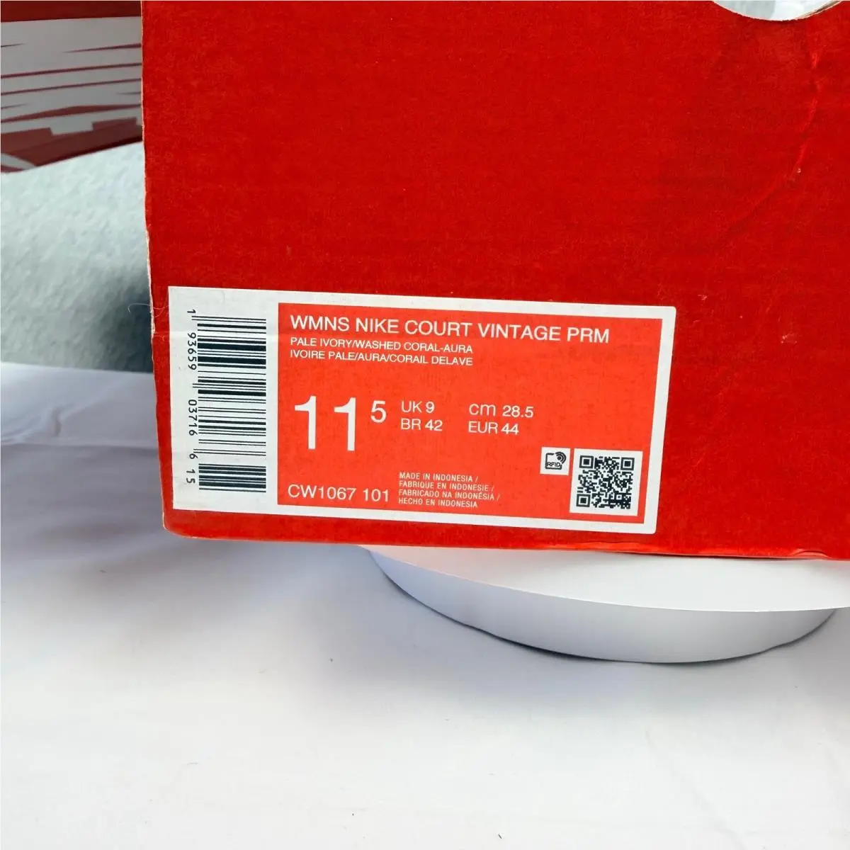 Nike shoes - Nike Court Vintage PRM - Court Vintage PRM - Ivory 0
