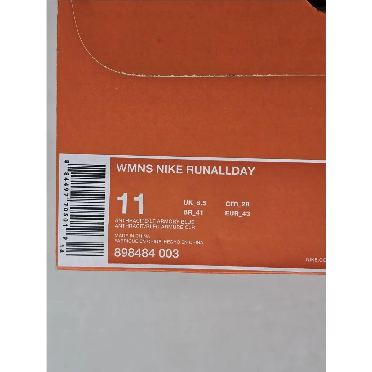 Nike shoes - RunAllDay - RunAllDay - 898484-003 - Gray (UPC: 884497705019) 5