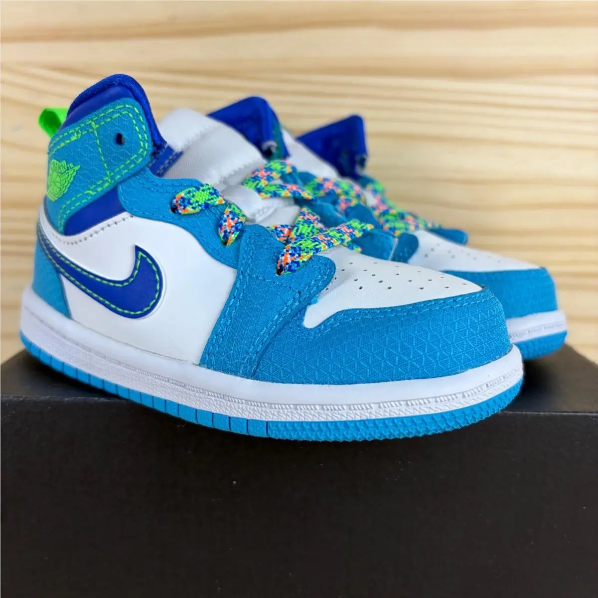 Nike shoes - Jordan 1 Mid SE (TD) - Blue 0