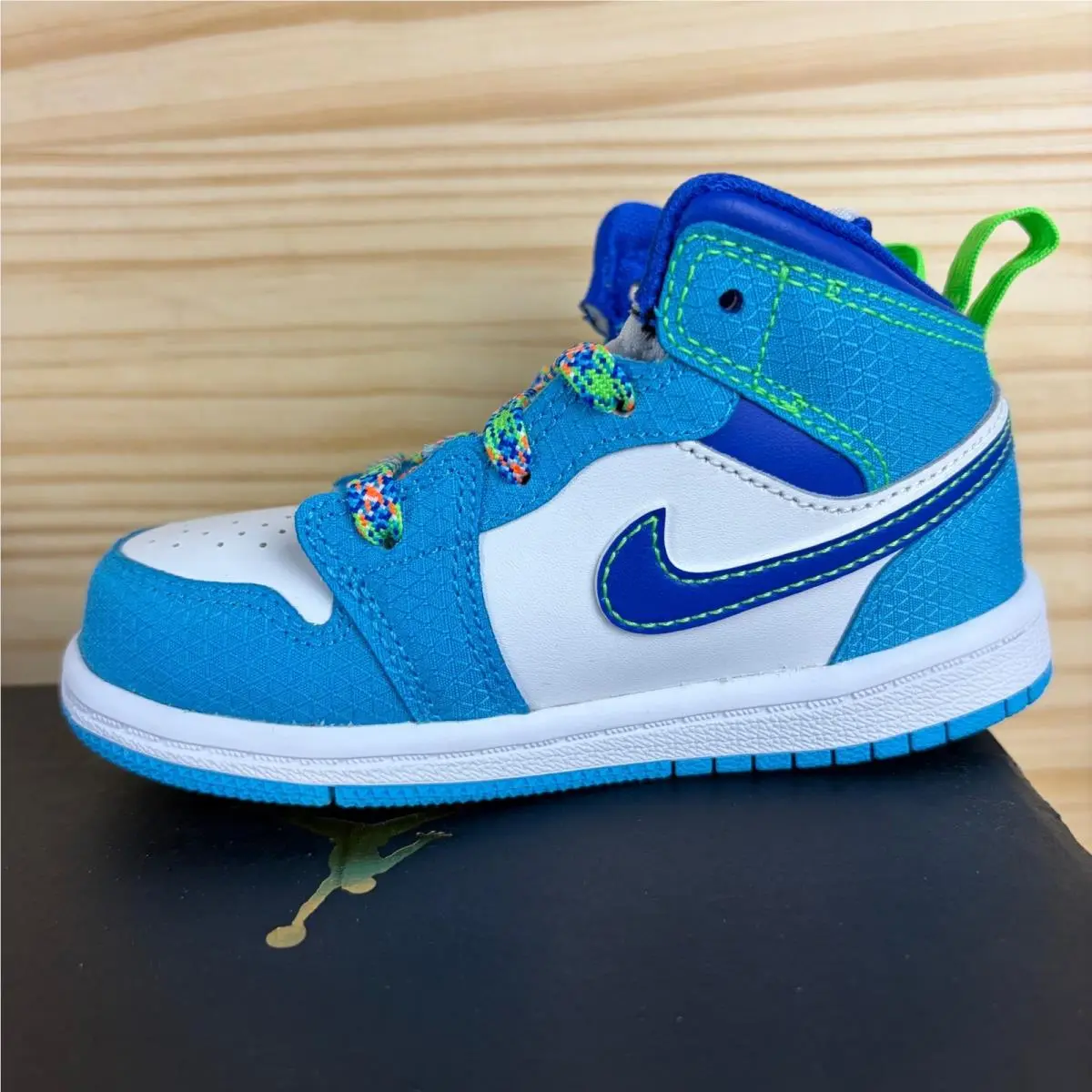 Nike shoes - Jordan 1 Mid SE (TD) - Blue 6