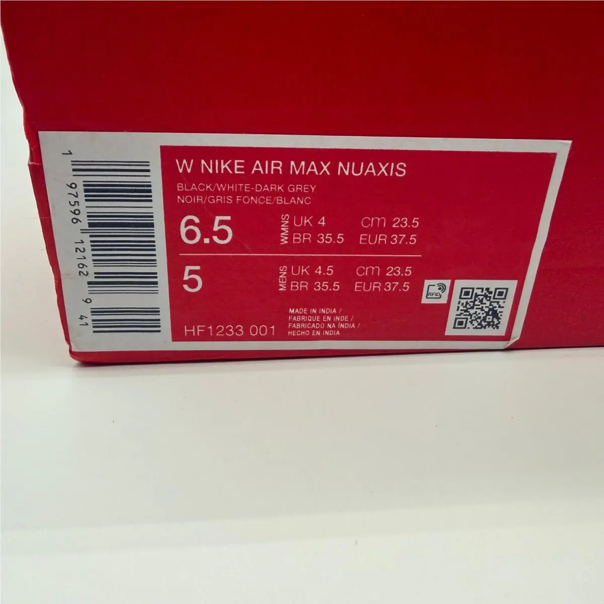 Nike shoes - Nike Air Max Nuaxis - Air Max Nuaxis - Black 0