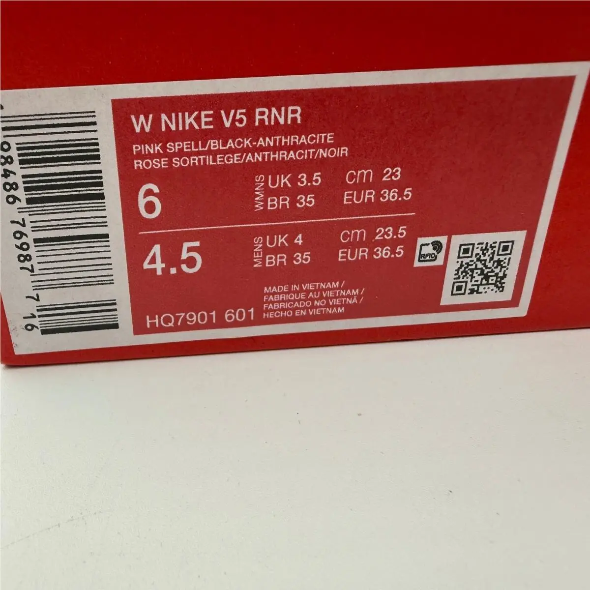 Nike shoes - Nike V5 RNR - RNR - Pink 0