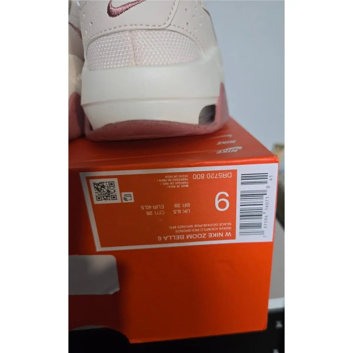 Nike shoes - Nike Air Zoom Bella 6 - Pink 3