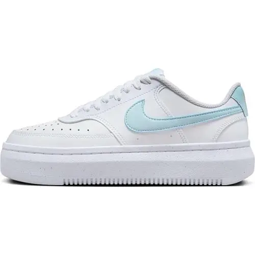 Nike Court Vision Alta Women’s Sneakers White/glacier Blue US Size 10.5