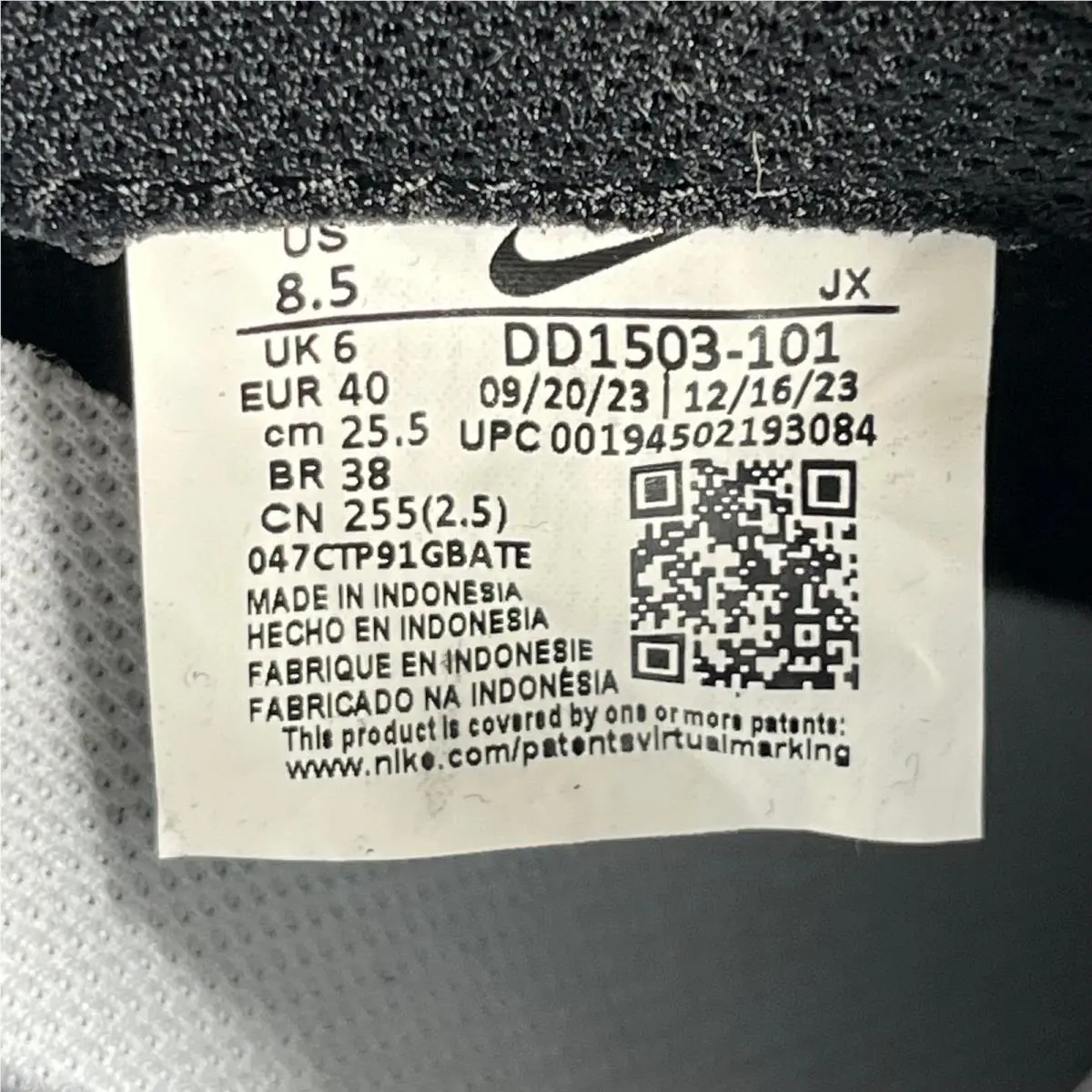 Nike shoes - Nike Dunk Low Retro - Dunk Low Retro - Black 5