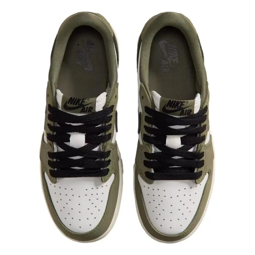 Nike shoes - Air Jordan 1 Low OG (GS) - Green (UPC: 198726550265) 3
