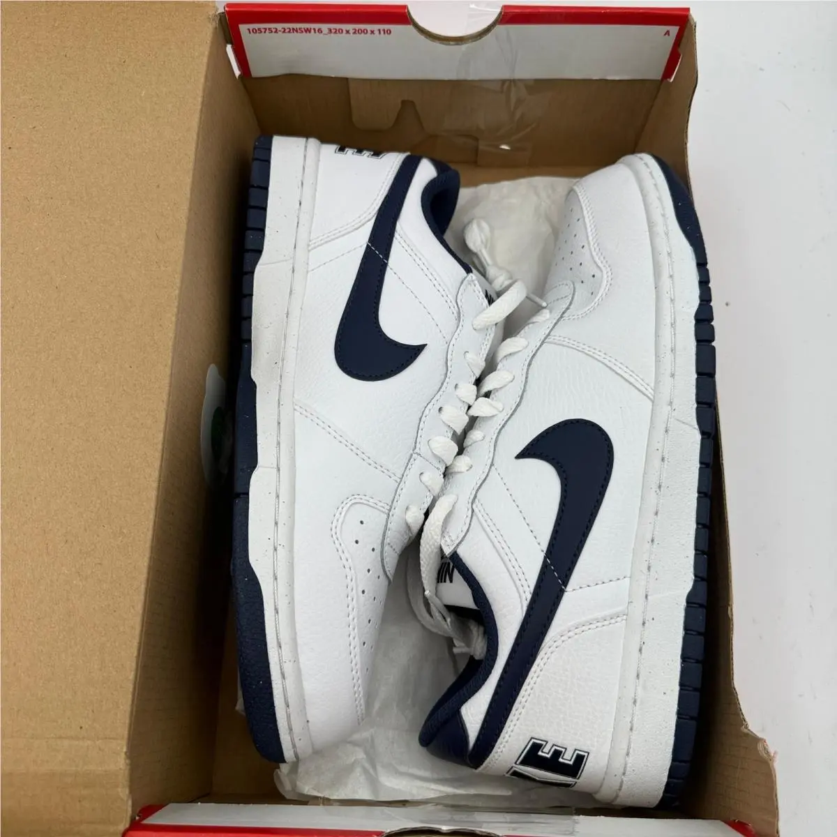 Nike shoes - Big Nike Low - Big Low - White 4