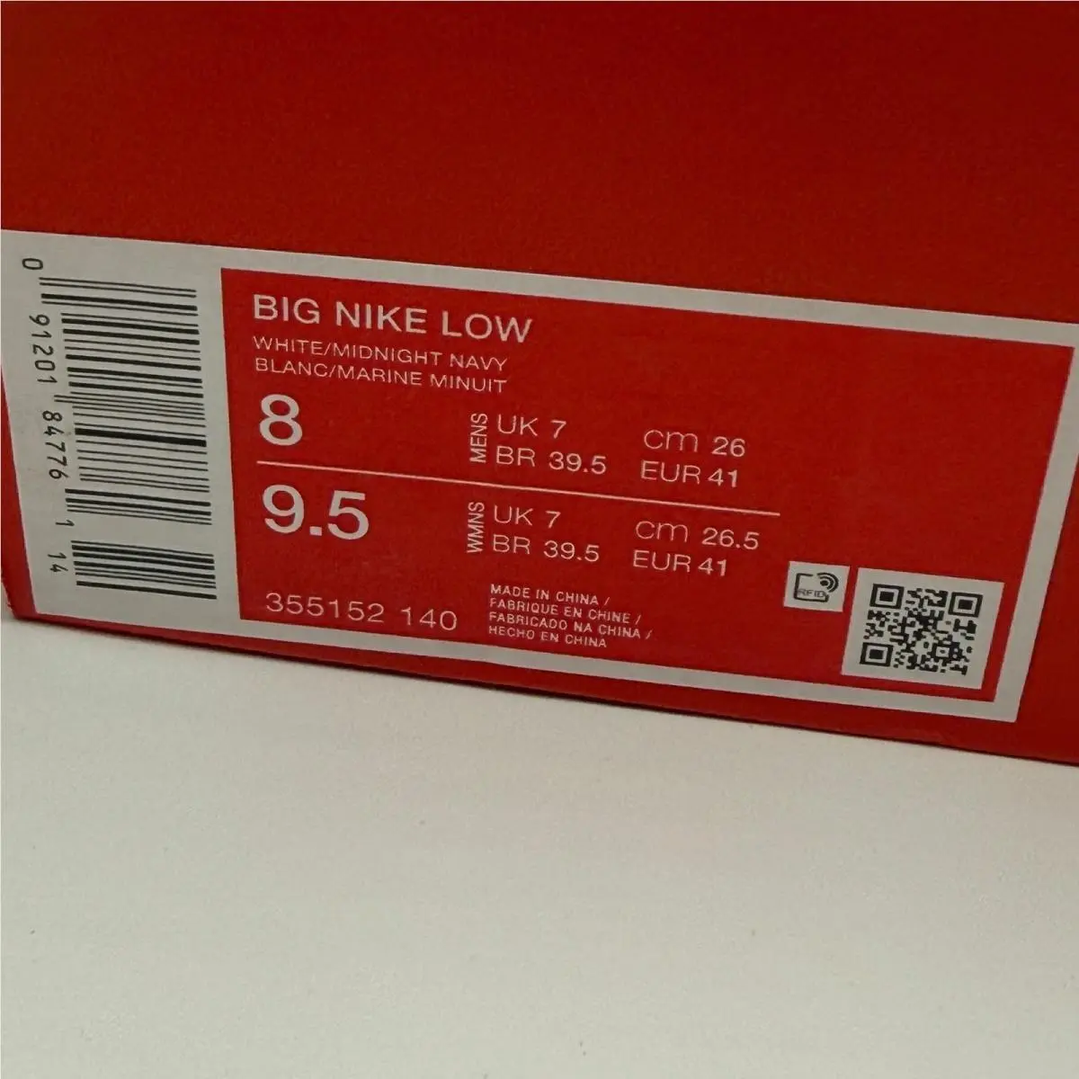 Nike shoes - Big Nike Low - Big Low - White 5