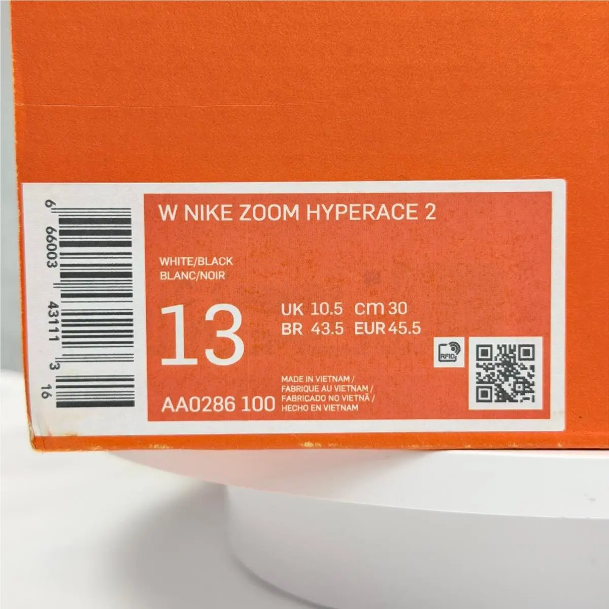 Nike shoes - Nike Zoom Hyperace 2 - Zoom Hyperace - White 3