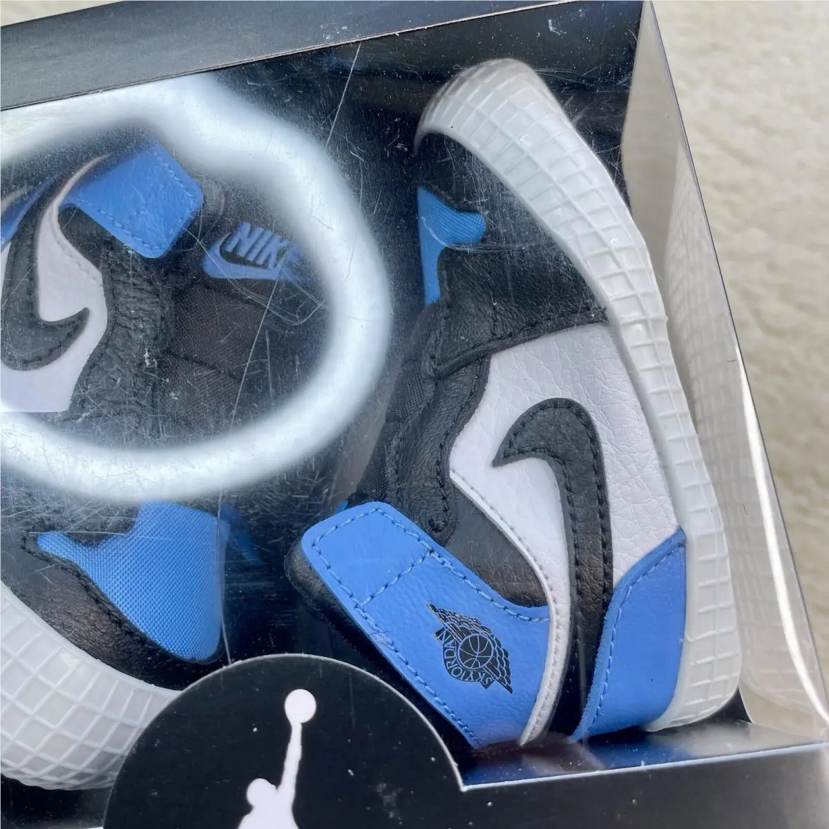 Nike shoes - Air Jordan 1 - Air - Blue (UPC: 196608219446) 3
