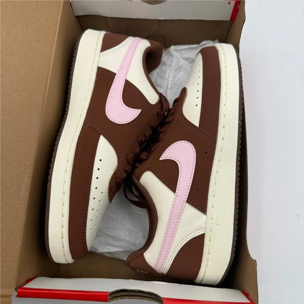 Nike shoes - Nike Court Vision Low - Court Vision Low - Brown 4