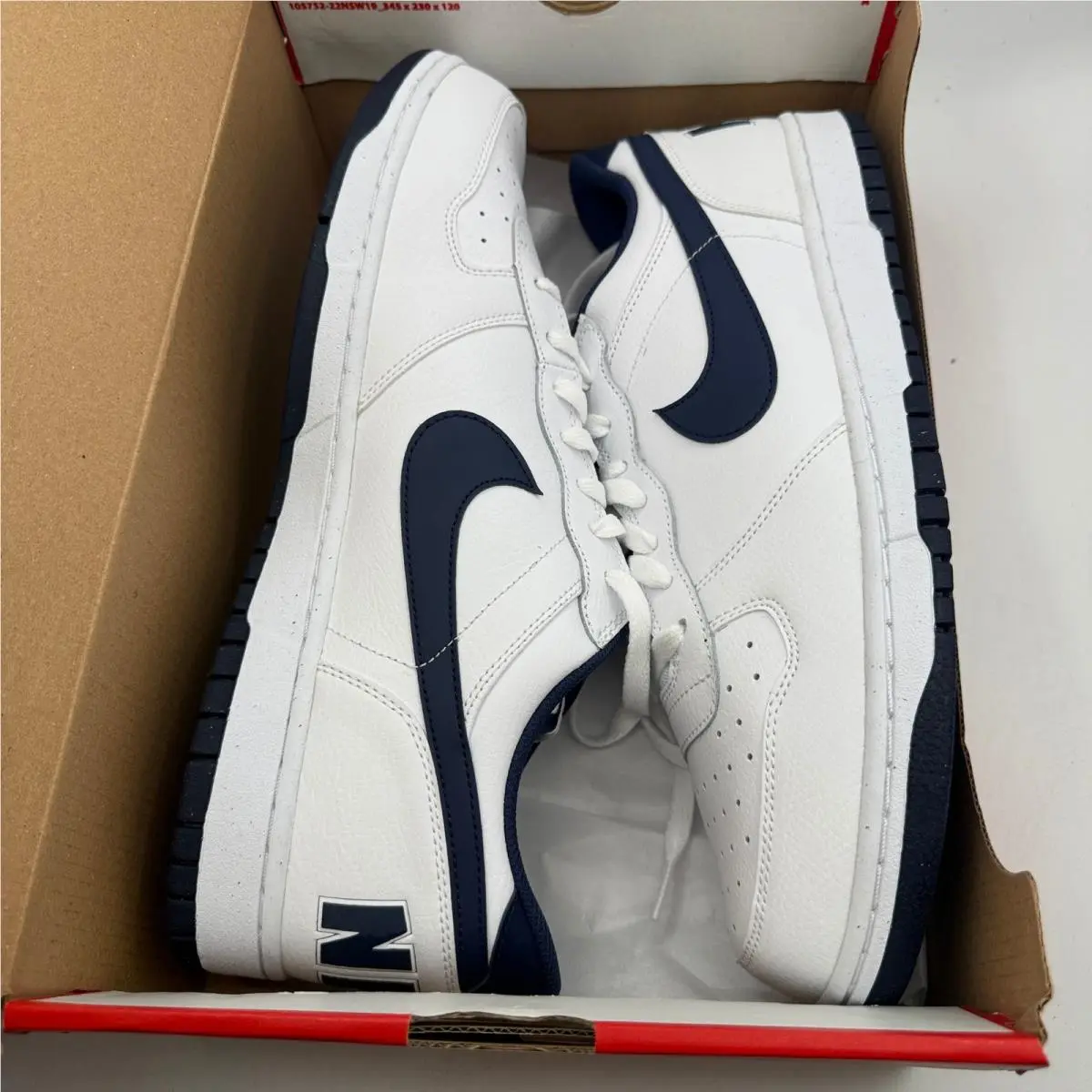 Nike shoes - Big Nike Low - Big Low - White 4