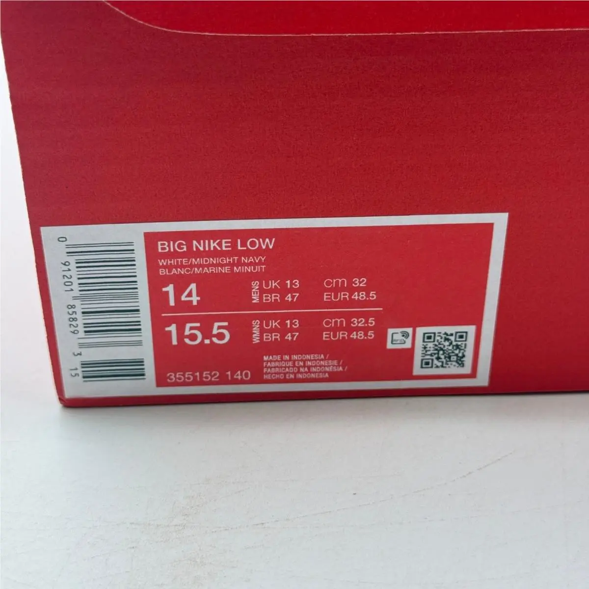 Nike shoes - Big Nike Low - Big Low - White 5