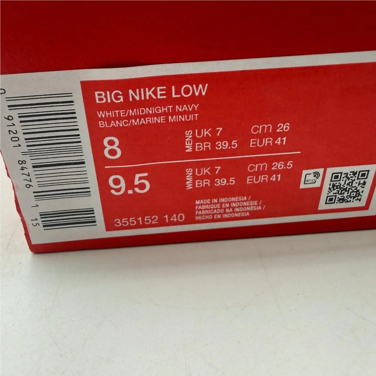 Nike shoes - Big Nike Low - Big Low - White 4