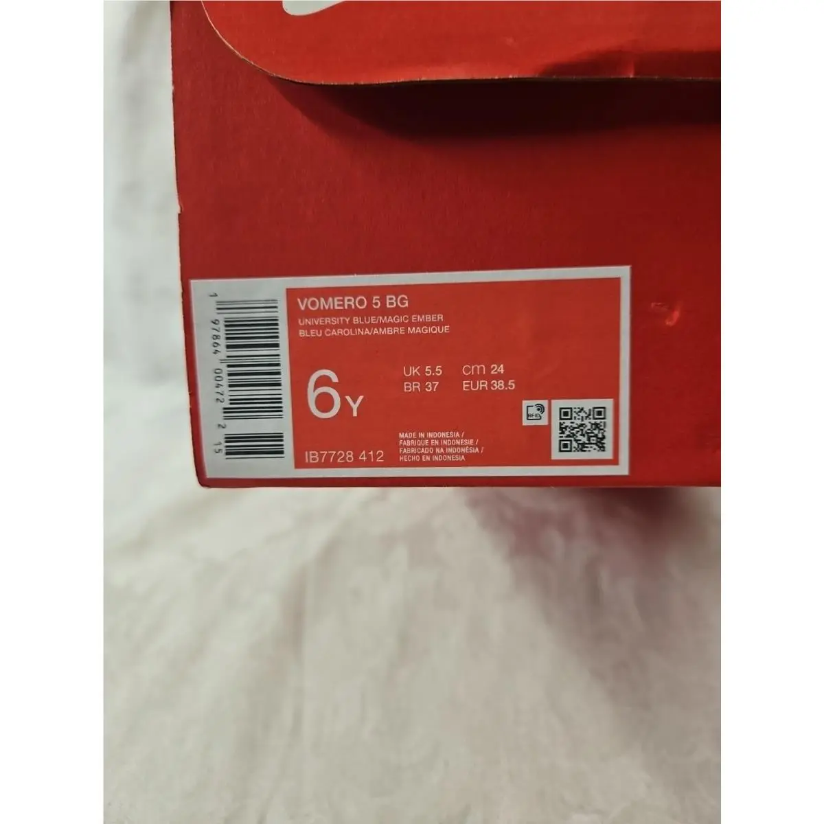Nike shoes - Nike Zoom Vomero 5 - Zoom Vomero - IB7748-412 - university blue magic ember (UPC: 197864004722) 1