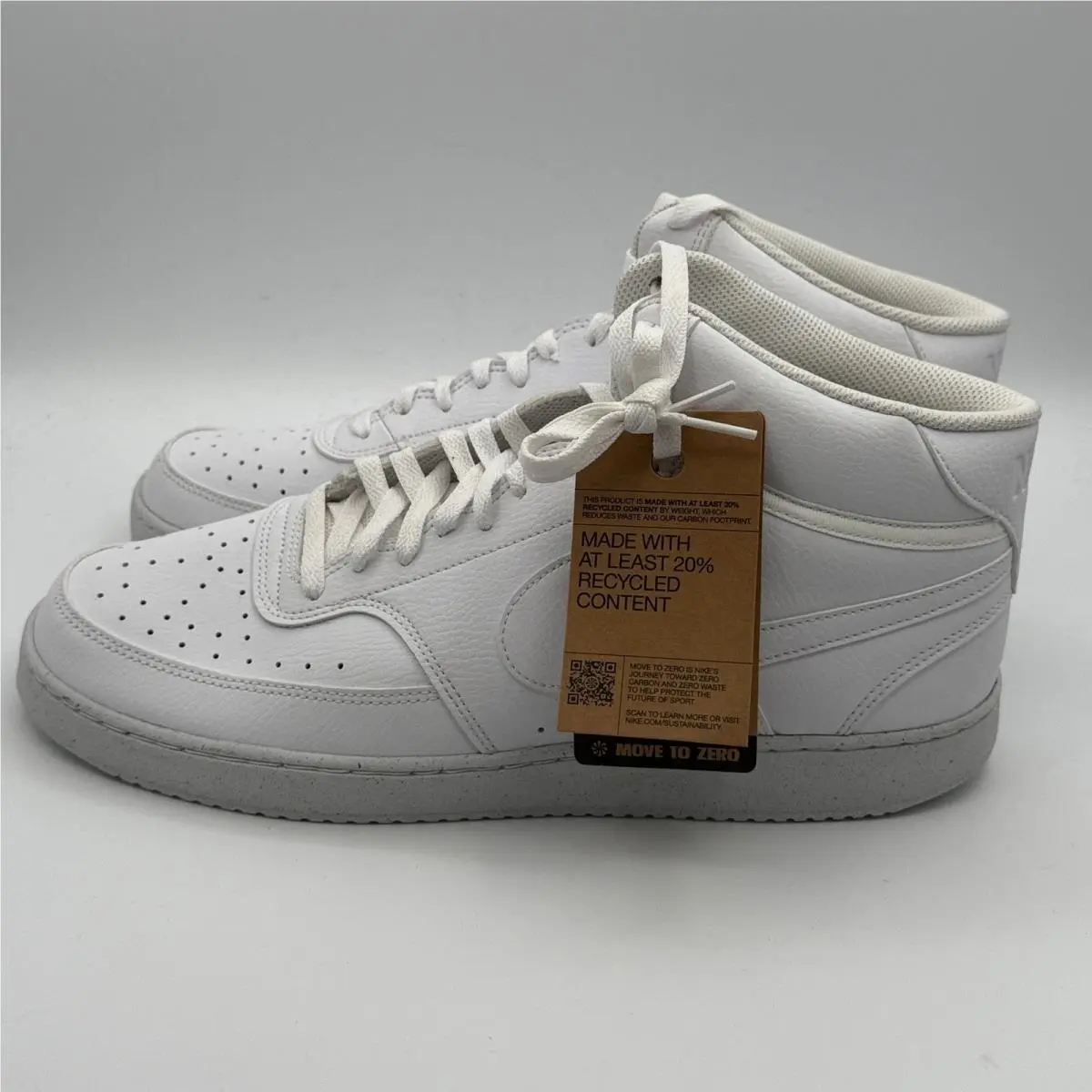 Nike shoes - Court Vision Mid NN - Court Vision Mid - White 2