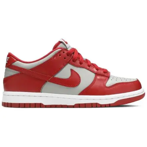 Nike shoes - Nike Dunk Low GS - Dunk Low - Medium Grey Varsity Red White 0