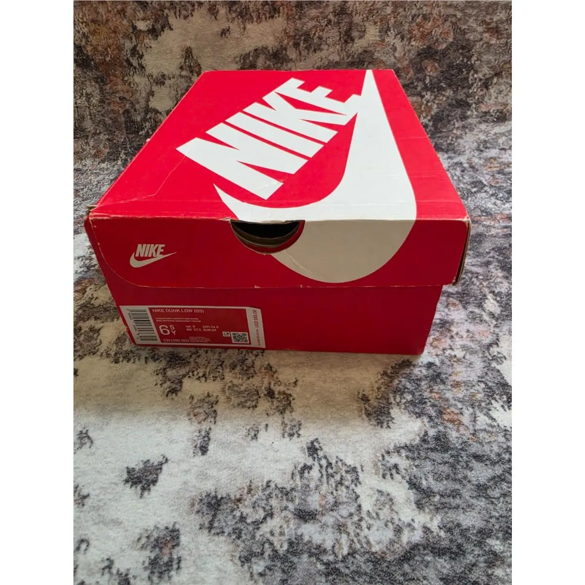 Nike shoes - Nike Dunk Low GS - Dunk Low - Medium Grey Varsity Red White 15