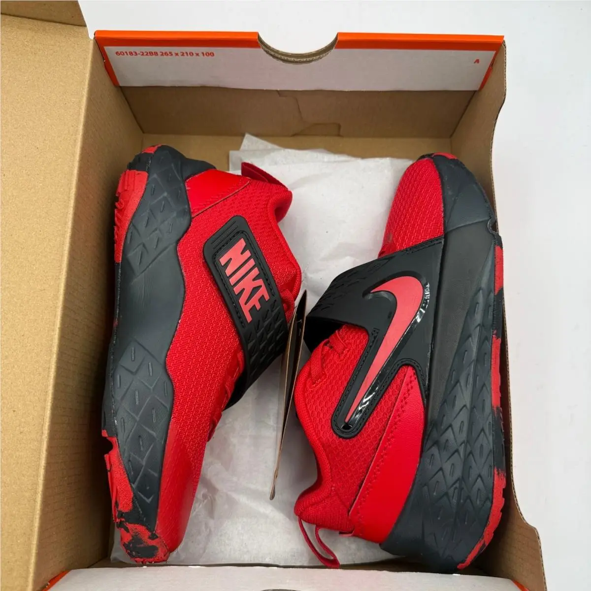 Nike shoes - Nike Team Hustle D 12 - Red 4
