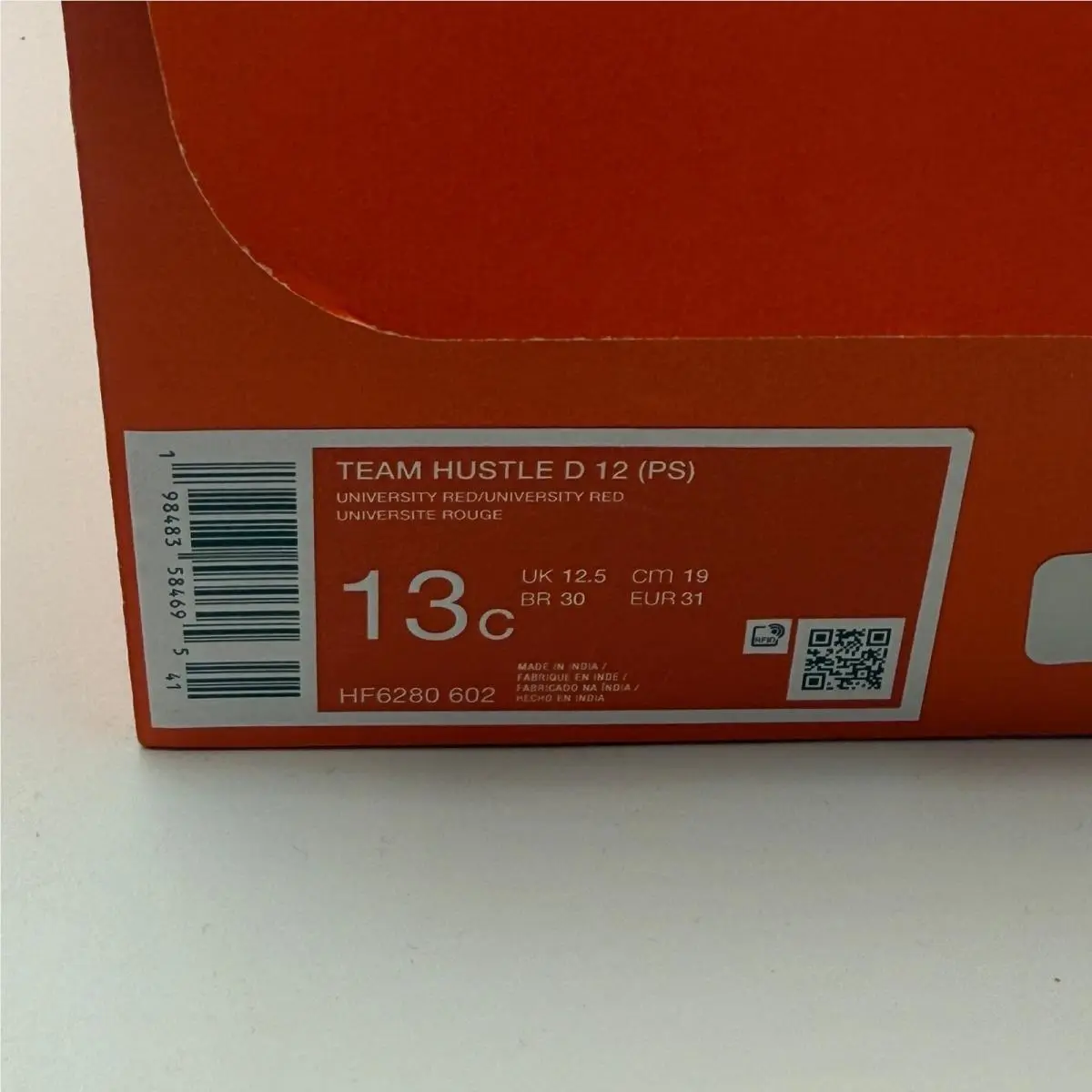 Nike shoes - Nike Team Hustle D 12 - Red 5