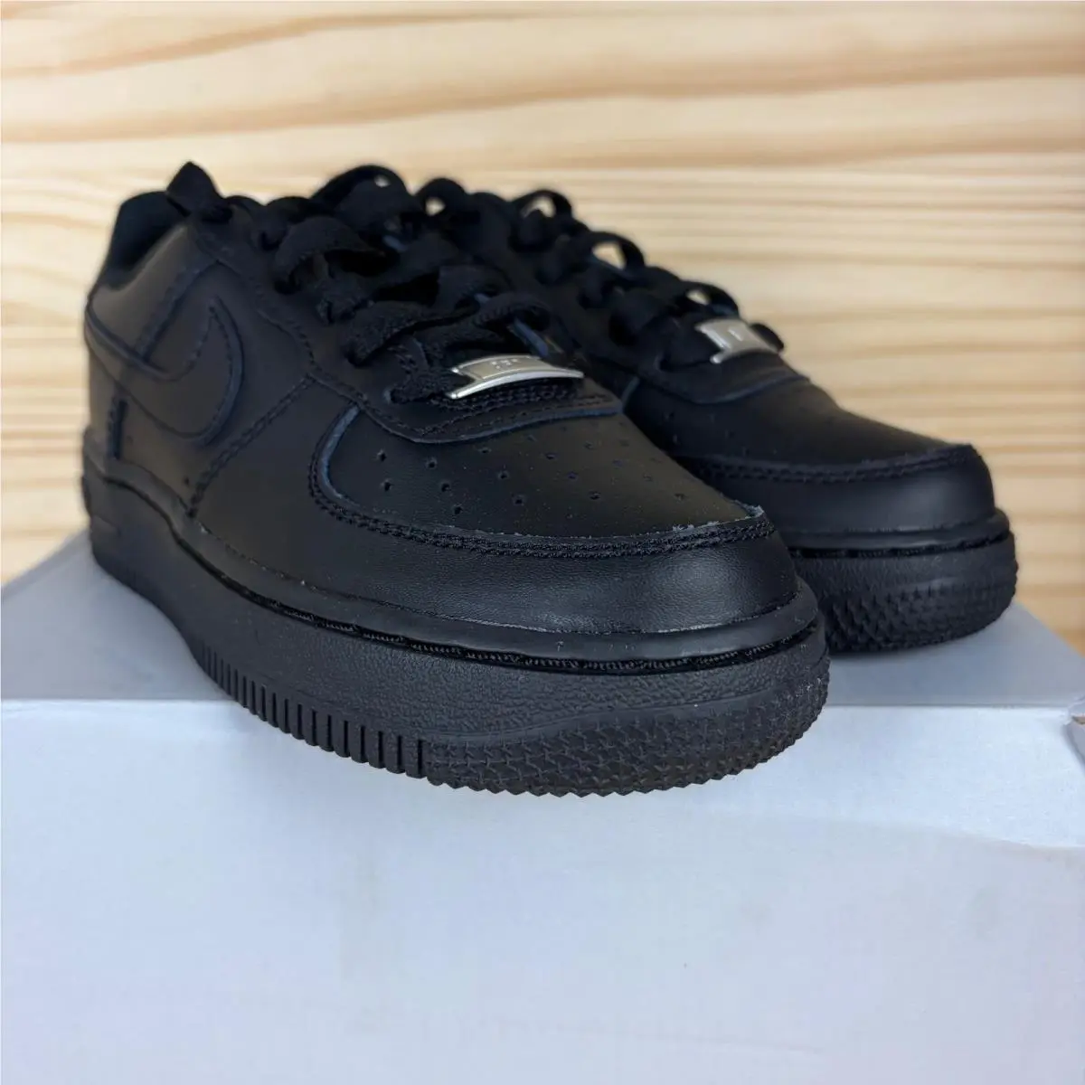 Nike shoes - Nike Air Force 1 LE (GS) - Black 0