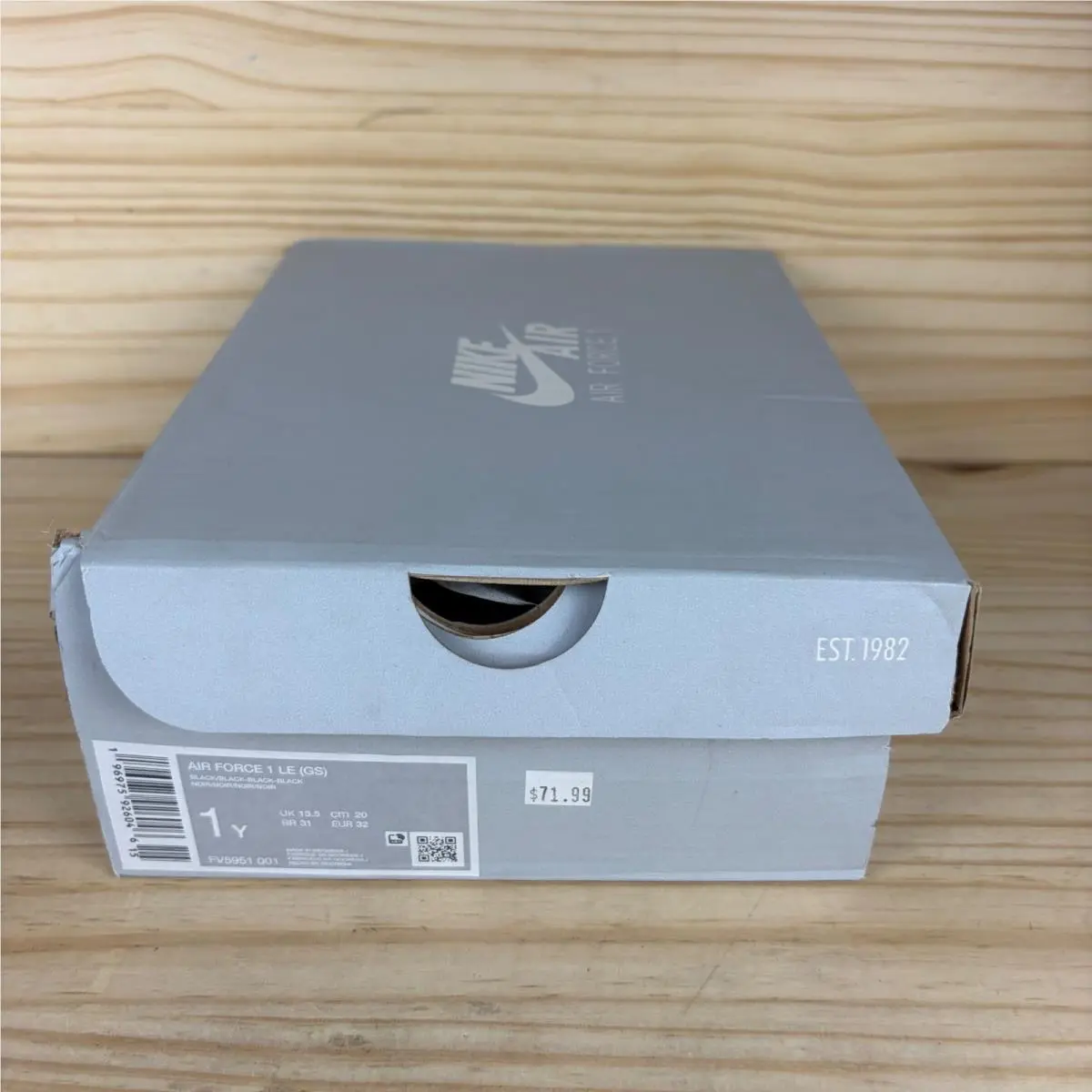 Nike shoes - Nike Air Force 1 LE (GS) - Black 7