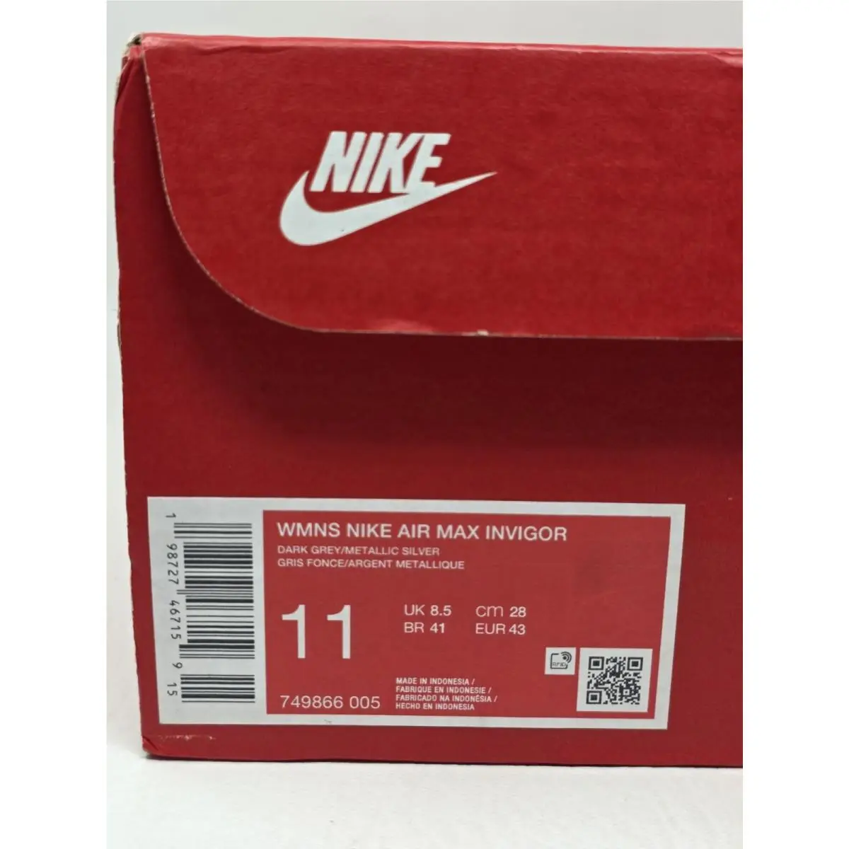Nike shoes - Nike Air Max Invigor - Air Max Invigor - 749866 - Black 1