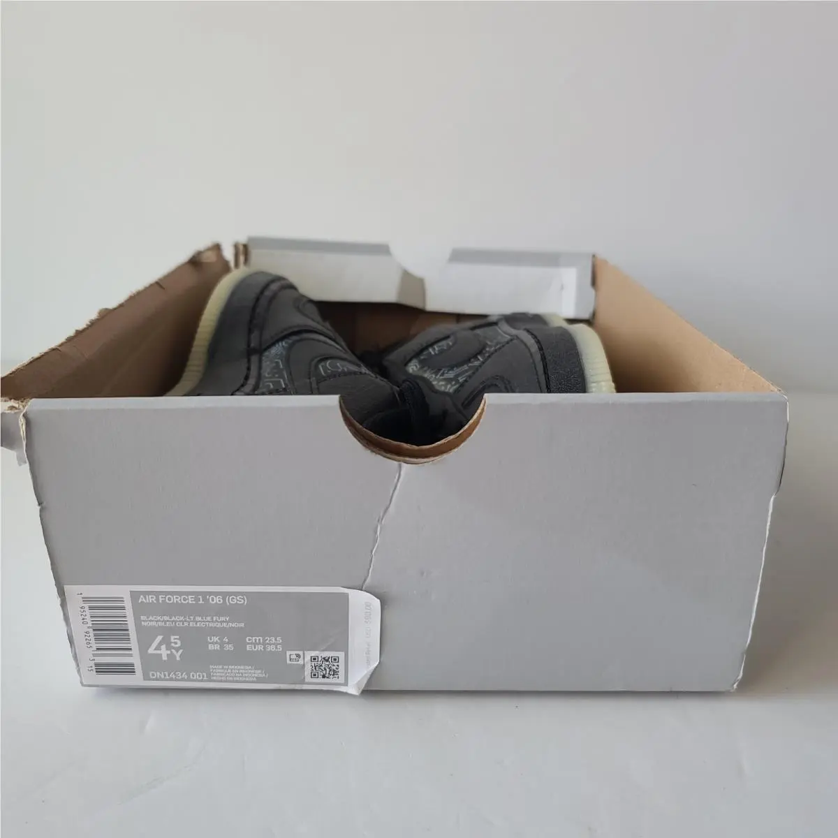 Nike shoes - Nike Air Force 1 - Air Force - Black 0