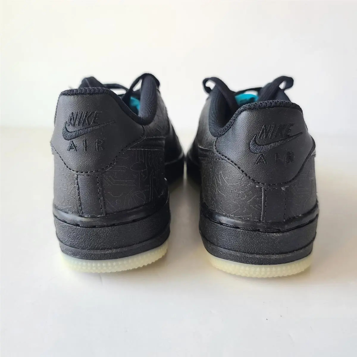 Nike shoes - Nike Air Force 1 - Air Force - Black 2