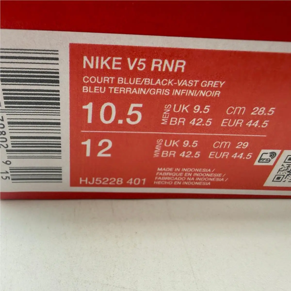 Nike shoes - Nike V5 RNR - RNR - Blue 5