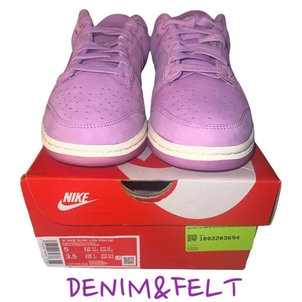 Nike shoes - Nike Dunk Low PRM MF Rush Fuchsia - Pink 7