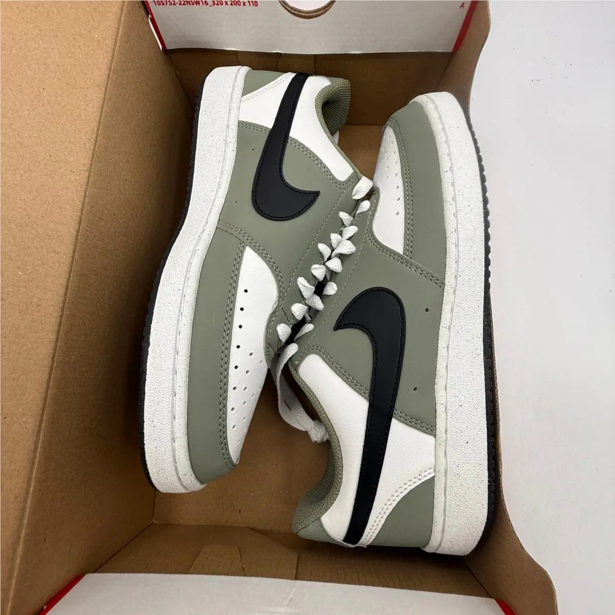 Nike shoes - Nike Court Vision Lo P NBK - White 4