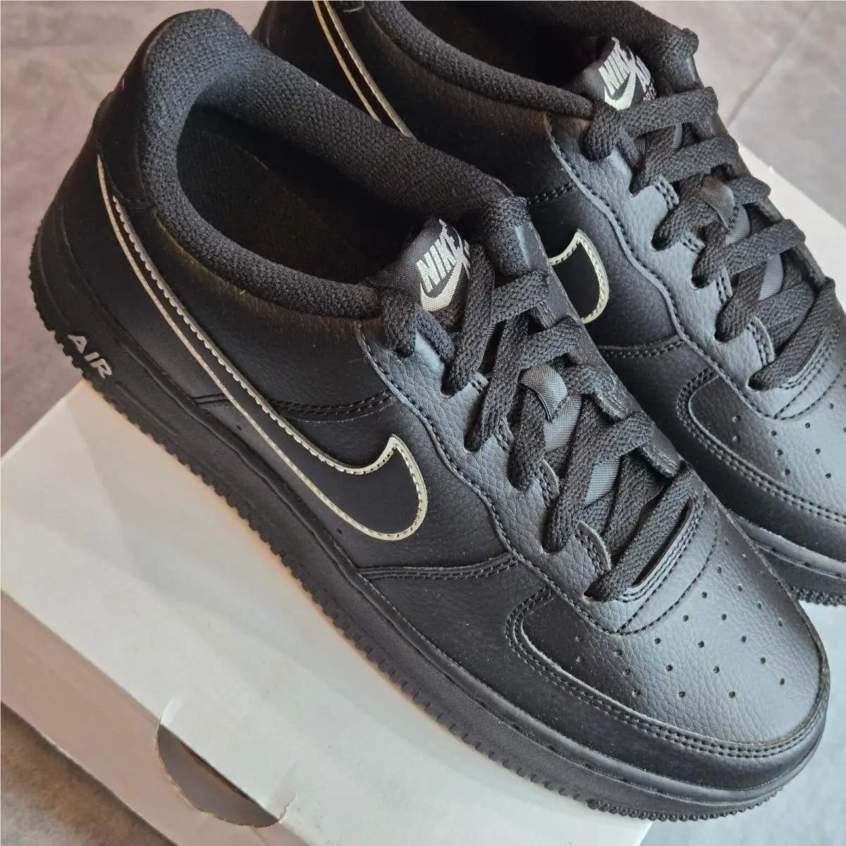 Nike shoes - Air Force 1 GS - Air Force - IF6158-010 - Black 0