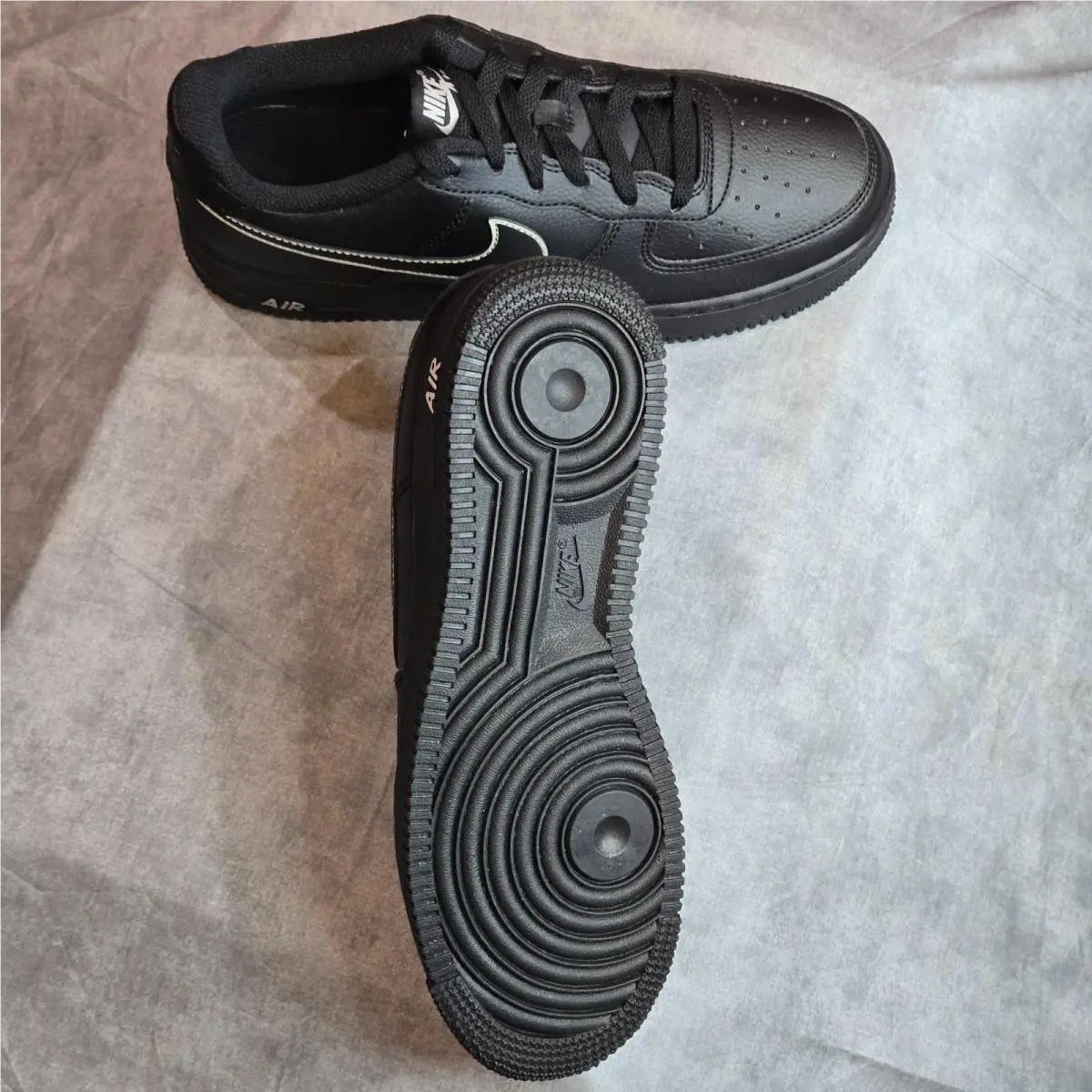 Nike shoes - Air Force 1 GS - Air Force - IF6158-010 - Black 5