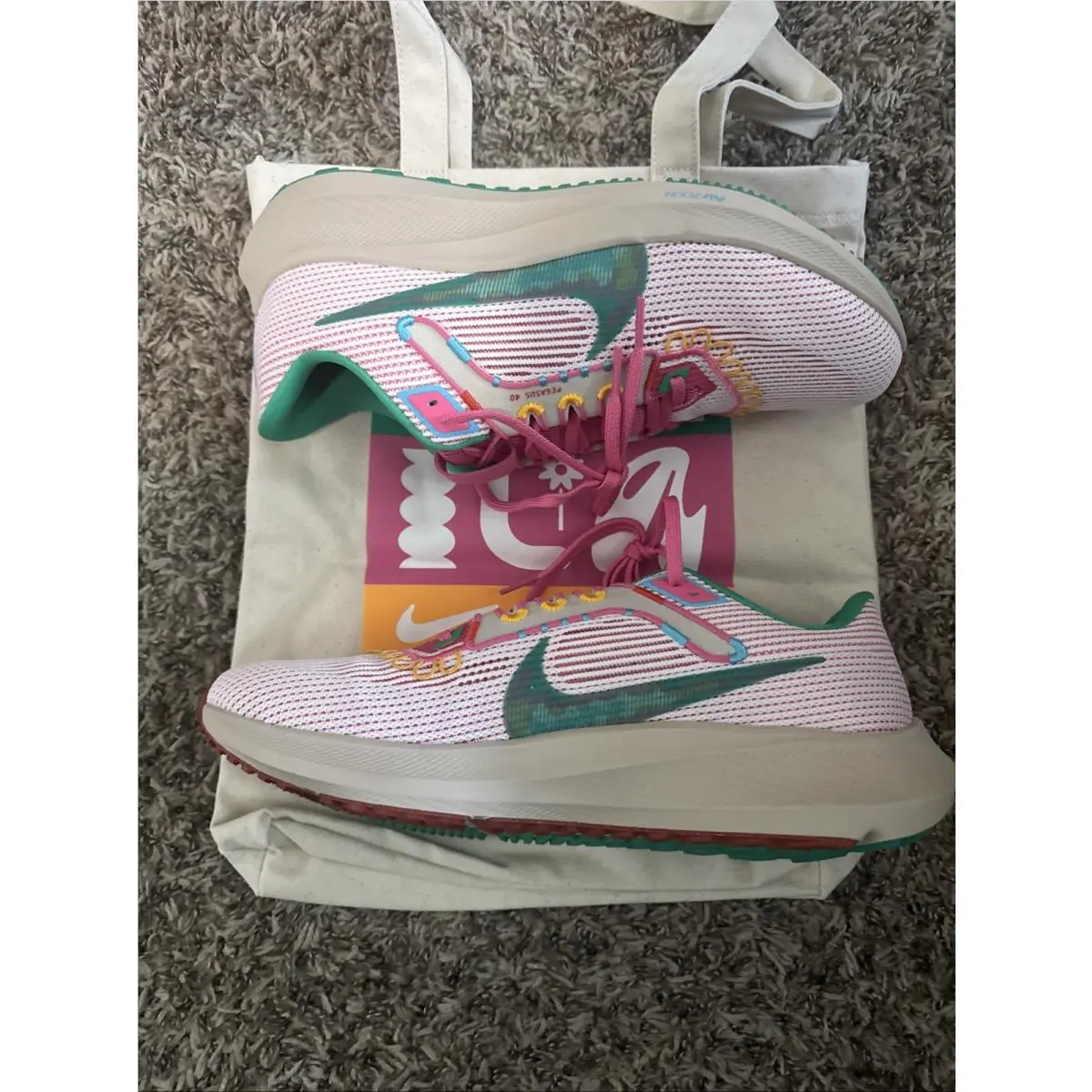 Nike shoes - Nike Air Zoom Pegasus 40 - FN0599-100 - Pink 0