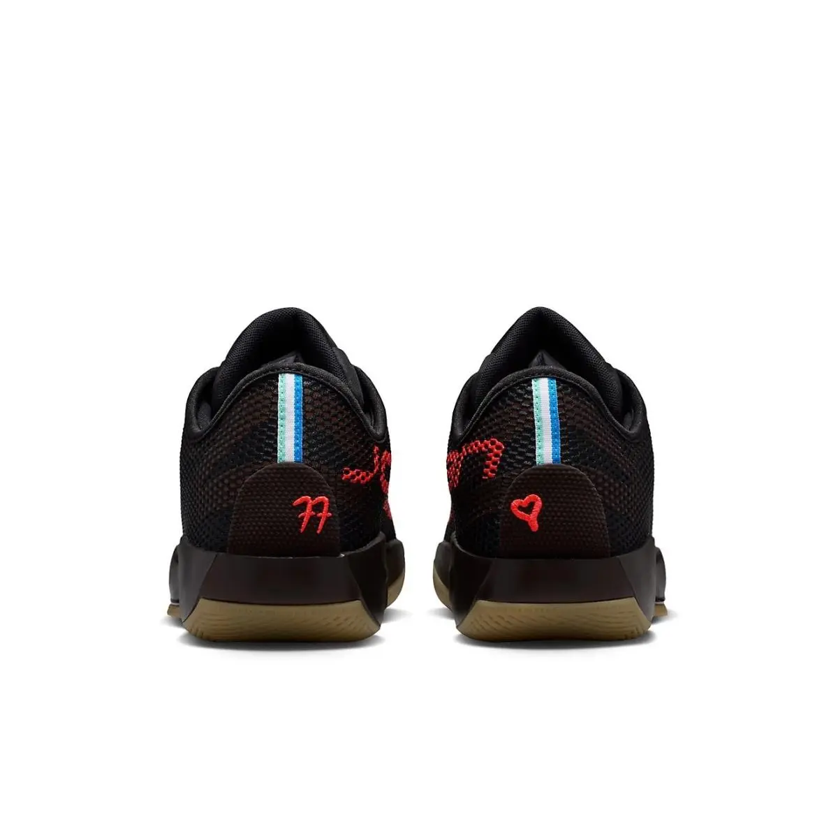 Nike shoes - Luka .77 - Luka - IF1610-003 - Black, Brown & Red (UPC: 198958907936) 3