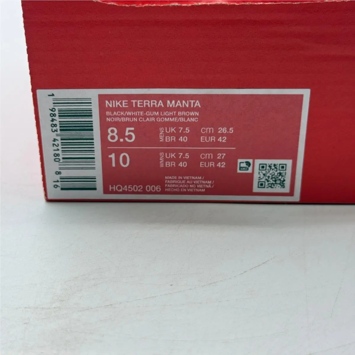 Nike shoes - Nike Terra Manta - Terra Manta - Black 5